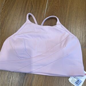 New Lululemon Flow Y Wrap Front High Neck Bra Size 8